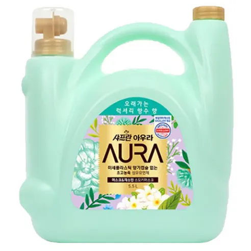 AURA 고농축 대용량 섬유유연제 스모키머스크, 5.5L, 1개