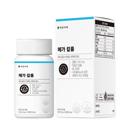 자연지애 메가 칼륨, 144g, 1개