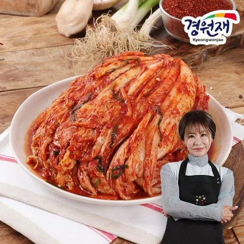 경원재 [경원재] 진미령의 국내산 농산물로 만든 포기김치 3kg, 3kg, 1개