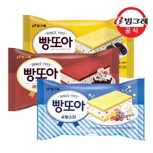 빙그레 빵또아 24개 세트 / 아이스크림