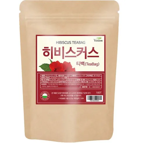 보탬 히비스커스 삼각 티백차, 1.2g, 100개입, 1개