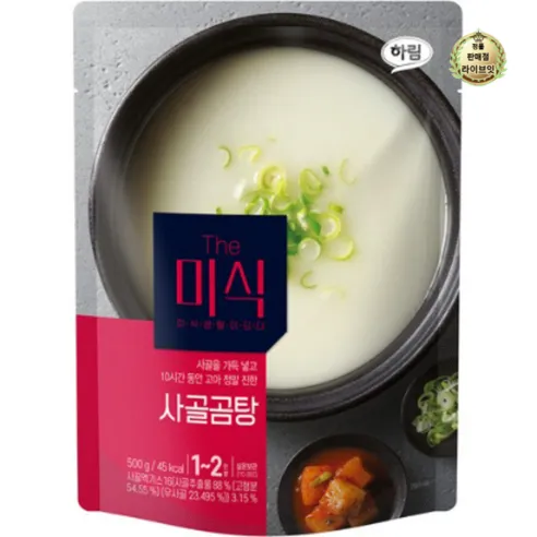 더미식 사골곰탕, 500g, 5개