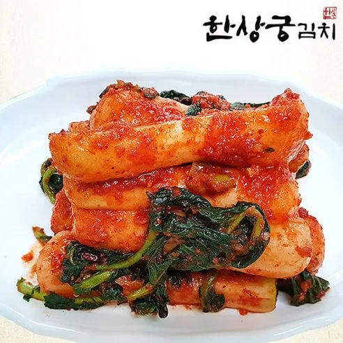 한상궁김치 국산 총각김치 2kg/단단한 알타리 무김치