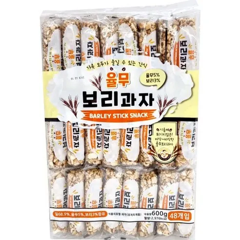 율무로 만든 고소한 율무 보리과자 48p, 600g, 1개