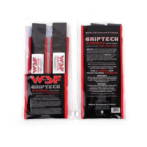 WSF GripTech Lifting Straps 그립테크 리프팅 헬스 스트랩 한 쌍