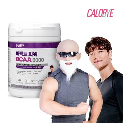 칼로바이 퍼펙트 파워 BCAA 6000 아미노산, 300g, 1개