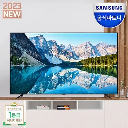 [삼성로지텍배송][무료설치] 삼성전자 LH50BEC-H 50인치 TV 스마트 사이니지 TV 비즈니스 TV LED 4K UHD 23년형 에너지효율 1등급 스탠드형